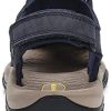 FLARUT Homme Sandales de Randonnée Orteil Fermé Crochet&Boucle De Plein air Randonnée Cuir Chaussures