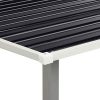 41t9CaEiJNL._AC_.jpg vidaXL Abri de Jardin avec Portes Cabane à Outils Remise de Jardin Rangement Maison de Stockage Hangar de Stockage Extérieur Anthracite 386x131x178 cm Acier