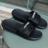 ASTERO Claquette Hommes Chaussures de Plage Piscine Sandales Antidérapant Tong Été Shower Chaussons Taille 41-46