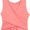 Amazon Essentials Robe croisée sans Manches Femme