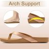 41xusWU9IS._AC_.jpg ONCAI Tongs Femme Tapis De Yoga Confort Plage Sandales Femme Avec Support d'Arche