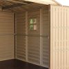 41yIS7kRmcL._AC_.jpg Duramax (30214–1 10 x 8 Pieds V2 Wood côté Vinyle Abri de Jardin – Ivoire/Marron