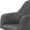 510pi5rPlJL._AC_.jpg Wolmics Chaise de Salle à Manger Lot de 2 Chaise Cuisine Lin Doux,Chaise Fauteuil Chaise Scandinave avec Pieds métallique,Gris