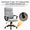512I3RDZ-CL._AC_.jpg Vinsetto fauteuil de bureau manager réglable pivotant fonction bascule verrouillable lin gris clair