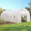 OSE Bâche pour Serre Tunnel Blanche Transparente 6 m²