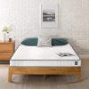 Zinus Matelas en mousse et à ressorts 15,2 cm/ Mousses certifiées CertiPUR-US/ Matelas prêt à utiliser/ Certifié OEKO-TEX® / 90 x 190 cm