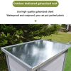 5172O9NQzLL._AC_.jpg QILIN Abris De Jardin, Armoire À Outils en Bois, Boîte De Rangement Haute Résine, Étanche/Protection Solaire/Anticorrosion, Utilisé dans Le Jardin De La Cour