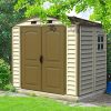 Duramax Abris de Jardin en Vinyle avec Sol (2,43 x 1.83 m)