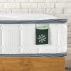 Zinus Matelas en mousse et à ressorts 15,2 cm/ Mousses certifiées CertiPUR-US/ Matelas prêt à utiliser/ Certifié OEKO-TEX® / 90 x 190 cm