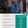 51AF6PEChmL._AC_.jpg HAUPTSTADTKOFFER - Spree - Bagages Cabine à Main, Valise Rigide, Trolley, ABS, TSA, extra léger, extensible, 4 roues, 55 cm, 42 L, Bleu Foncé