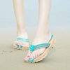 Hommes Femmes Tongs Flip Flops Plates Pantoufles été Chaussures de Plage et Piscine Sandales
