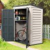 51CsG5RQuiL._AC_.jpg Duramax YardMate Abri de Jardin en Plastique avec Toit en Pente Anthracite 152 x 91 cm