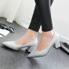 51Ef7PpWYyS._AC_.jpg Escarpins Femmes, Escarpins Bloc Pointu Escarpins Talons Moyen A Enfiler Chaussures Robe Briller Fête, Taille 31-46