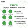 Florasoul Plant Booster Fertilisants Bio Vegan Pour Croissance et Vitalité 100% Hydrosoluble Inodore Engrais Universel pour Potager Jardin, Balcon et Plante Interieur Certifié Bio Vegan 500g/500l