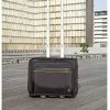 51HMUSt1uTL._AC_.jpg Exacompta - Réf. 18534E - 1 Exatrolley - Trolley Exactive pour PC jusqu'à 15,6'' - Valisette à roulettes - Poignée téléscopique rétractable dans un compartimnt zippé - dim 45 x 25,5 x 39,5 cm - Noir