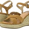 Geox D Soleil A, Sandale compensée Femme