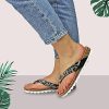 51OjWAhl0mS._AC_.jpg PERLETTI Tongs Femme Chic à la Mode avec Paillettes Animalier - Sandales Confortables Été de Maison Piscine Plage - Flip Flops Motif Léopard Noir Doré - Mules Plates Antidérapantes