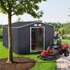 Habitat et Jardin Abri de Métal Vegas, 7.06m² 1299_93416 Gris