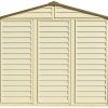 Duramax Abris de Jardin en Vinyle avec Sol (2,43 x 1.83 m)