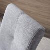 51SZD5Q5MdL._AC_.jpg PADMA HOUSE Chaises de Salle à Manger, Lot de 2, Rembourré, Dossier Haut, Revêtement en Lin-Coton, Pieds en Bois Massif, L 66 x l 47 x H 99 cm