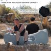 51UNM7JAUL._AC_.jpg WINTREK Hamac Gonflable, canapé Gonflable imperméable à l'eau,Fauteuil Sofa Gonflable avec Sac de Transport et pour intérieur ou extérieur, Voyage, Camping, fête, mer, Jardin ou Plage