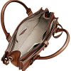 Sac en cuir Fossil Ryder Satchel pour femmes 30,5 cm L x 15,2 cm L x 25,4 cm H