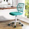 51X94OWNq0L._AC_.jpg Chaise de Bureau Chaise de Bureau pivotante réglable Siège en Tissu Chaise de Bureau Ergonomique sans accoudoir Turquoise