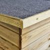 51Yu2kQvrpL._AC_.jpg vidaXL Bois de Pin Imprégné Abri à Vélo de Jardin Abri de Stockage Rangement Hangar Maison de Jardin Extérieur Arrière-cour 232x110x170 cm