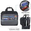 51ZM8AZ3ZoL._AC_.jpg KROSER Sacoche à roulettes pour Ordinateur Portable Mallettes à roulettes pour Ordinateur Jusqu'à 17,3" Imperméable Porte-Documents à roulettes avec Poches RFID pour Hommes/Femmes Rolling Laptop Bag