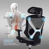 51bOKNJGjfL._AC_.jpg IntimaTe WM Heart Chaise de Bureau, Fauteuil de Bureau, Siège Confortable Fauteuil Ergonomique avec Accoudoirs