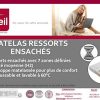 51bi6EwTnaL._AC_.jpg Abeil - Matelas à ressorts ensachés - 7 zones de confort - 90 x 190 cm