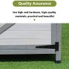 51cnBZJggGL._AC_.jpg QILIN Abris De Jardin, Armoire À Outils en Bois, Boîte De Rangement Haute Résine, Étanche/Protection Solaire/Anticorrosion, Utilisé dans Le Jardin De La Cour