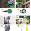 Yissvic 12 Pièces Outils de Jardinage Sac de Rangement Outils de Jardin Arrosoir Gants de Jardinage Cadeau Les Personnes âgées