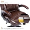 51fvOeBzQsL._AC_.jpg IntimaTe WM Heart Fauteuil de Bureau,Chaise de Bureau Ordinateur,Siege de Bureau Ergonomique,Fauteuil de Direction en Simili Cuir,Dossier Haut Inclinable,Hauteur Réglable et Assise Rembourrée,Marron