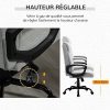 51g7LEH88-L._AC_.jpg Vinsetto fauteuil de bureau manager réglable pivotant fonction bascule verrouillable lin gris clair