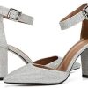 51ijOTaXNL._AC_.jpg Women's Strap Heels Elegant D'Orsay Closed Pointed Toe Pumps Block Chunky High Heel Court Shoes