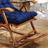 51o3ZXyhixL._AC_.jpg TOPmountain Coussin de Chaise à Dossier Haut pour intérieur/extérieur/Jardin, pour Fauteuil à Bascule, Coussinets épais pour Chaise, Chaise Longue, balançoire, Banc, Causeuse, inclinable
