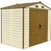 Duramax Abris de Jardin en Vinyle avec Sol (2,43 x 1.83 m)