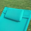 51pPKAP-7CL._AC_.jpg SoBuy OGS28-HB Fauteuil à Bascule Chaise Longue Transat de Jardin avec Repose-Pieds et 1 Pochette latérale, Bain de Soleil Rocking Chair - Turquoise
