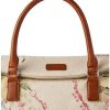 Desigual Fabric Hand Bag, Handbag Femme, Blanc, Taille Unique