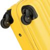 51scKlkq34L._AC_.jpg WITTCHEN Valise à roulettes Solide Valise à Main Valise ABS Chariot à Coque Dure 4 roulettes Serrure à Combinaison Jaune