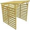 51uW87HodWL._AC_.jpg vidaXL Bois de Pin Imprégné Abri de Stockage du Bois de Chauffage Vélo Jardin