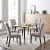 51v6yr8HljL._AC_.jpg PADMA HOUSE Chaises de Salle à Manger, Lot de 2, Rembourré, Dossier Haut, Revêtement en Lin-Coton, Pieds en Bois Massif, L 66 x l 47 x H 99 cm