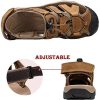 51ybvkb2VwL._AC_.jpg Sandales de Randonnée Homme Femme Cuir Fermées Été Extérieur Chaussures de Sport Plage Chaussures d'eau Plage Closed-Toe