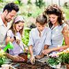 Yissvic 12 Pièces Outils de Jardinage Sac de Rangement Outils de Jardin Arrosoir Gants de Jardinage Cadeau Les Personnes âgées