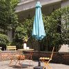 612XzhisaL._AC_.jpg Grand patio Parasol, Ø 270cm,Manivelle Anti-Retour, Parasol inclinable, Protection UV 50+, Parasol de Marché pour Jardin, Piscine, restaurants