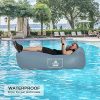 61K3jAcEQL._AC_.jpg WINTREK Hamac Gonflable, canapé Gonflable imperméable à l'eau,Fauteuil Sofa Gonflable avec Sac de Transport et pour intérieur ou extérieur, Voyage, Camping, fête, mer, Jardin ou Plage