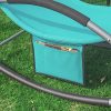61hosNlw7UL._AC_.jpg SoBuy OGS28-HB Fauteuil à Bascule Chaise Longue Transat de Jardin avec Repose-Pieds et 1 Pochette latérale, Bain de Soleil Rocking Chair - Turquoise