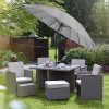 61kJcCRErYL._AC_.jpg MaxxGarden Parasol de Jardin Shanghai, Gris