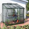 61pEPALYaL._AC_.jpg UISEBRT 14 plaques alvéolaires en polycarbonate 4 mm Plaques à double paroi 10,25 m² 60,5 x 121 cm Plaques résistantes aux UV et adaptées pour jardin, serre